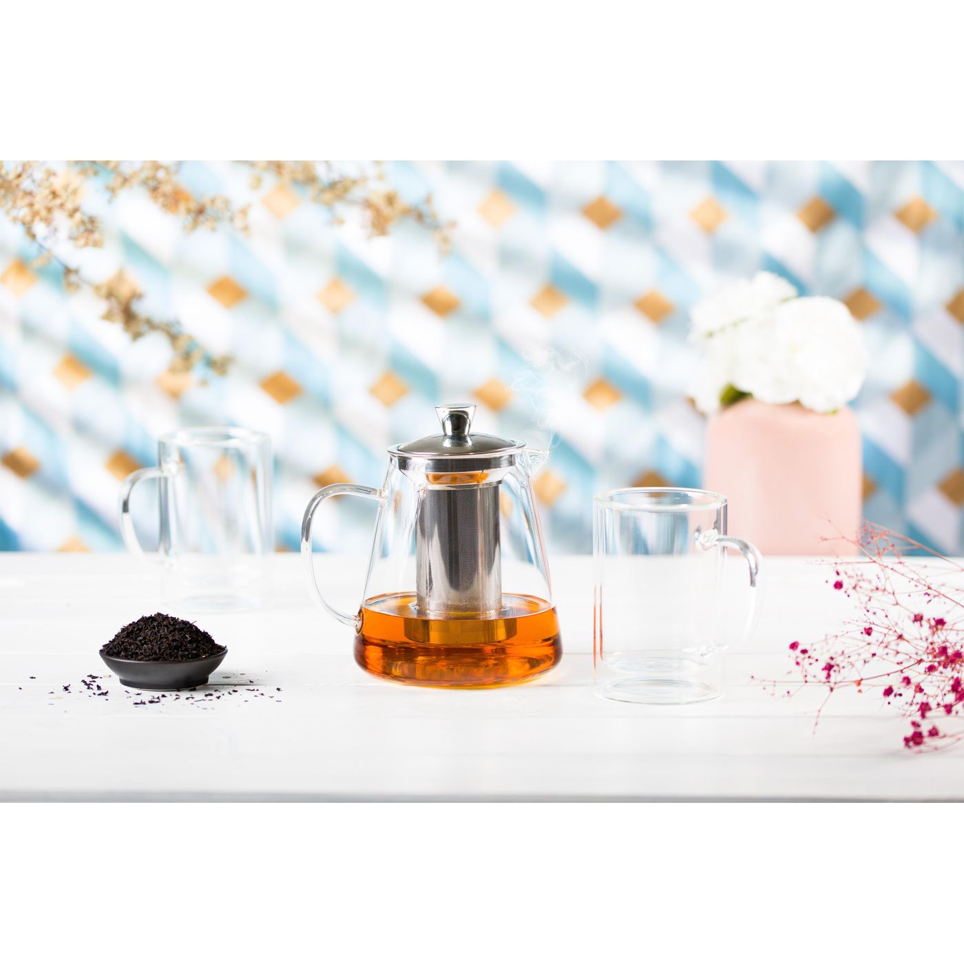 Set theière 0,8 L + 2 Mugs